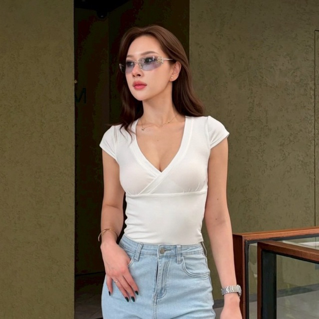 Hotter White Beth Top #266