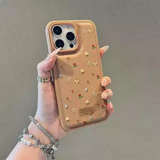 เคสมือถือการ์ตูนแฟชั่น สีพาสเทล ป้องกันเครื่อง กันตก สำหรับ iPhone 17 16 15 14 13 12 11 Series