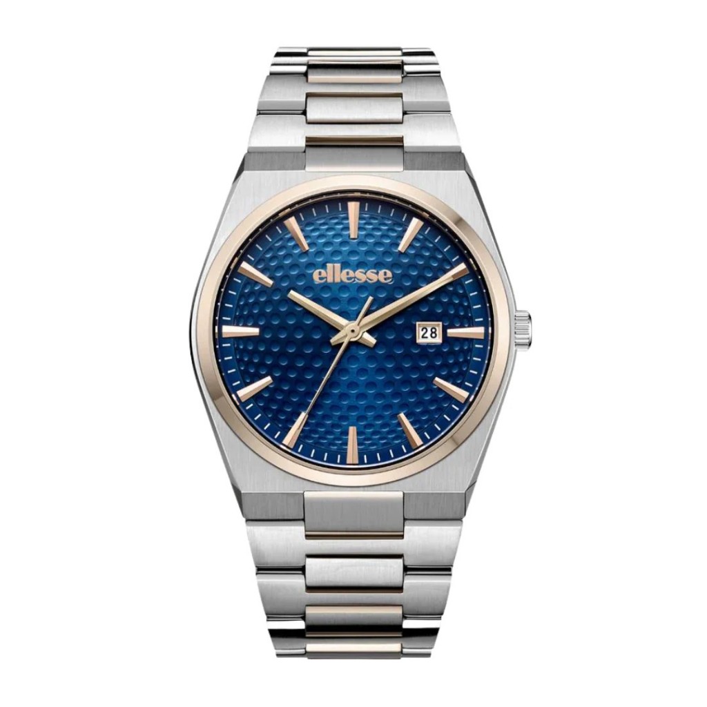 Ellesse (เอลเลส) นาฬิกาผู้ชาย Momento 3 เข็ม วันที่ ควอตซ์ สเตนเลส ตัวเรือน 40 มม. (W03-00864-005)