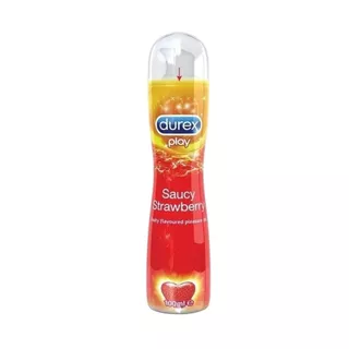 Durex Play Strawberry สูตรฟินนาน ดูเร็กซ์ เพลย์ เจลหล่อลื่นสตรอเบอร์รี่ รุ่นใหม่ลาสุด Gel