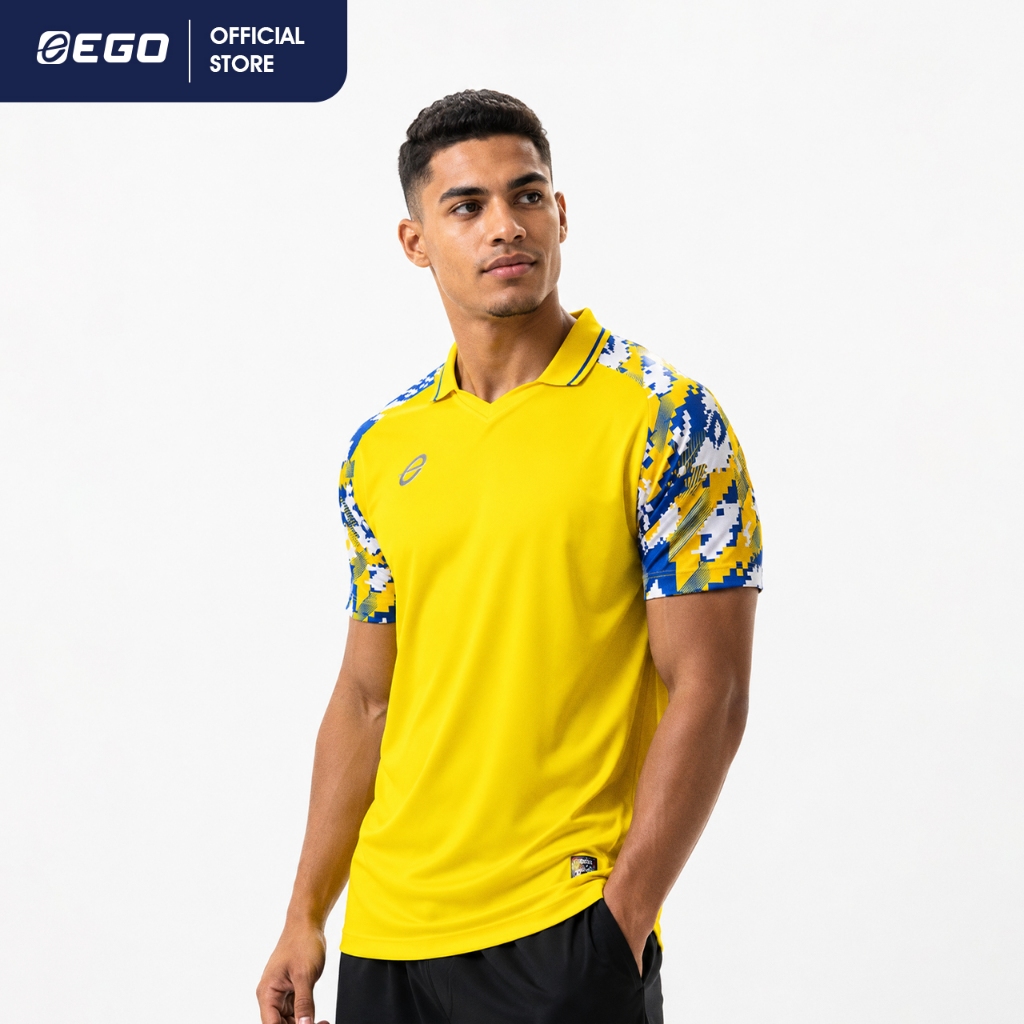EG5174 เสื้อฟุตบอลคอวีพิมพ์ลาย ZOOTOPIA LEOXEL (EGO SPORT)