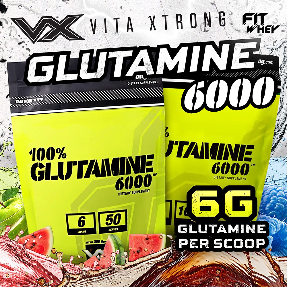 VITAXTRONG GLUTAMINE 6000 | กรดอะมิโนคู่ใจสายออกกำลัง