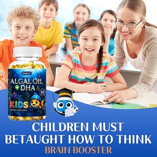 Seehrtt DHA+Algal Fish Oil Omega3 แคปซูล น้ํามันปลา โอเมก้า3 Capsule Skin Eye Health ดีเอชเอ อีพีเอ DHA EPA 200 Capsules
