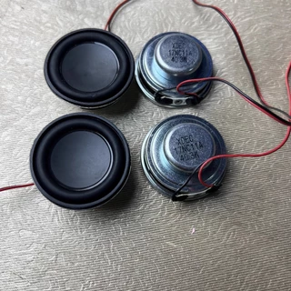 ลำโพง 40 มม. 4Ω 3W แม่เหล็กนีโอไดเมียมแรงสูง ฟูลเรนจ์ Full Range พร้อมสาย สำหรับลำโพงบลูทูธซ่อมลำโพง