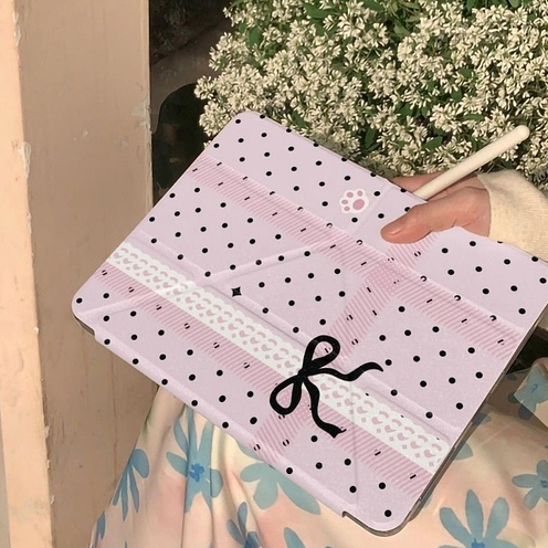 เคส iPad ลายการ์ตูนรูปตัว Y for 10.2 Gen7/8/9 Gen10/11 A16 Pro11 12.9 Mini6/7 8.3'' Air4/5/6/7/8 มีช่องเสียบปากกา