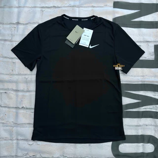 เสื้อวิ่ง Nike Dri-fit Miler UV Running Tee “Black“ ของแท้ป้ายไทย