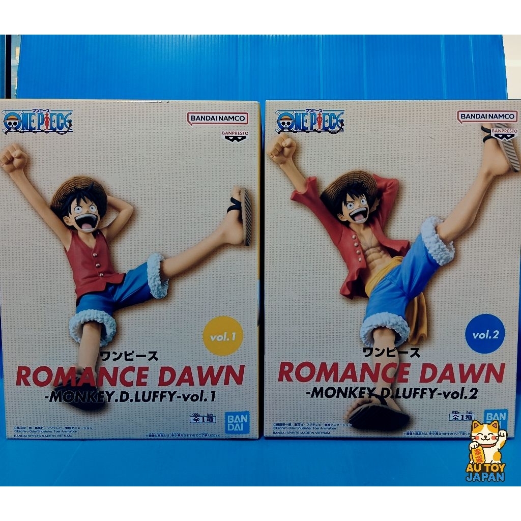 One Piece: Romance Dawn Monkey D. Luffy Vol. 1,2  ลิขสิทธิ์แท้  มือ  1  นำเข้าจากญี่ปุ่น