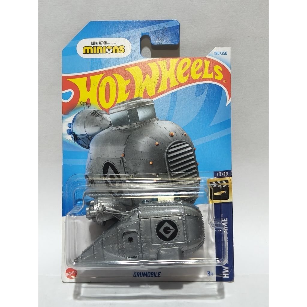 Hot Wheels Grumobile Minions การ์ดยาว รถเหล็ก Mattel ของสะสม ลิขสิทธิ์แท้