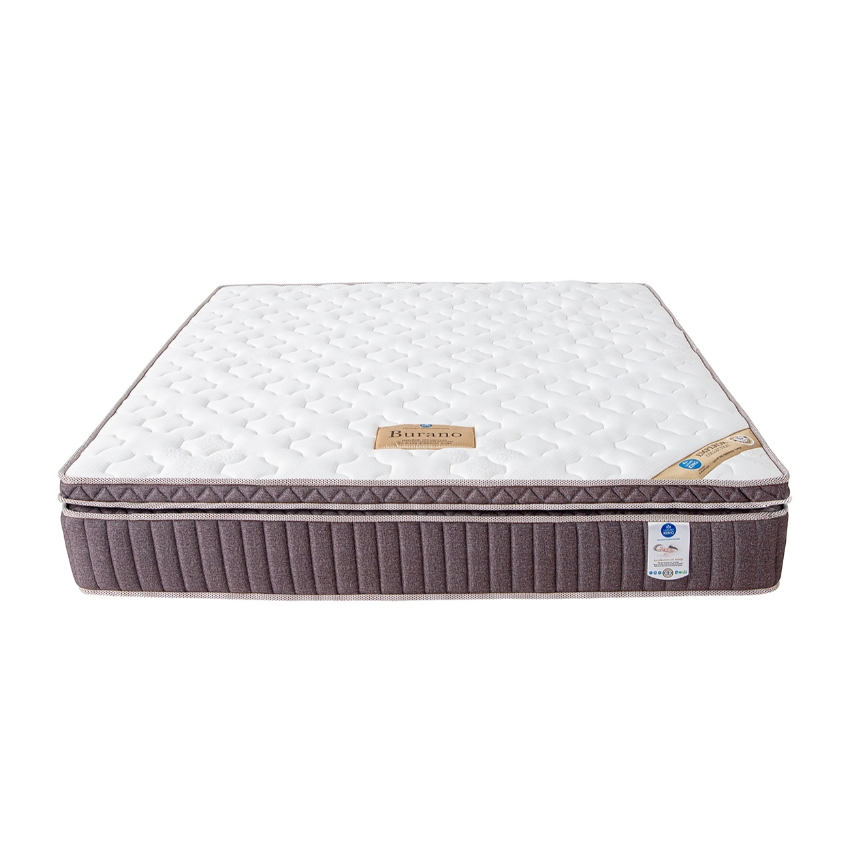 ที่นอน Luxury King รุ่น Burano รับประกัน 15 ปี ที่นอนเพื่อสุขภาพ ที่นอน Pocket Spring เสริมยางพารา
