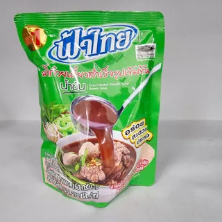 ฟ้าไทย น้ำก๋วยเตี๋ยวสำเร็จรูปเข้มข้น ขนาด 270ml.