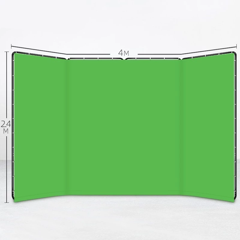 ฉากหลัง Green Screen Studio Background ขนาด 4x2.4 เมตร thumbnail 5