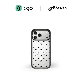 เคสใสและขอบดำ Alexis ST Clear&Black Mini Heart มินิฮาร์ท