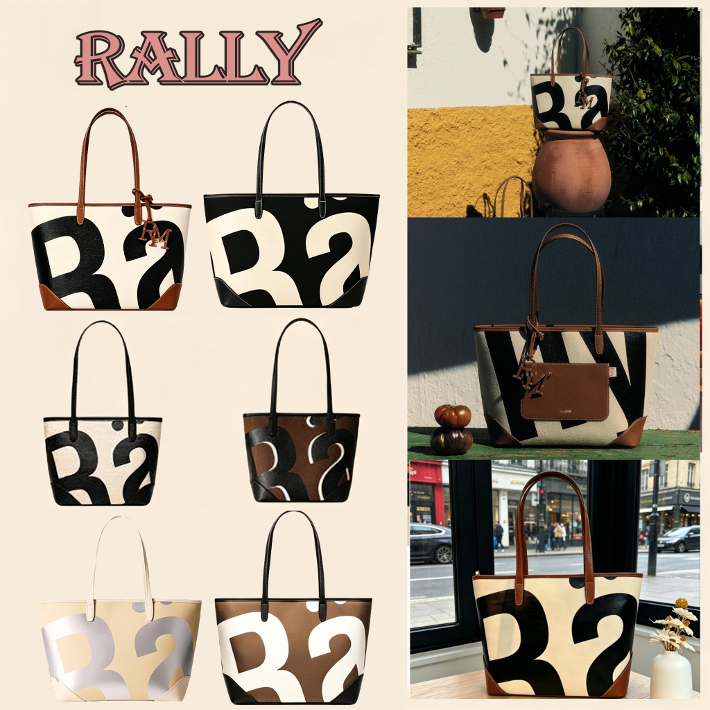 Rally City Tote Bag✨ พร้อมส่งด่วน รับประกันแท้ของแท้ 100%🔥 อย่างเป็นทางการ มีให้เลือก