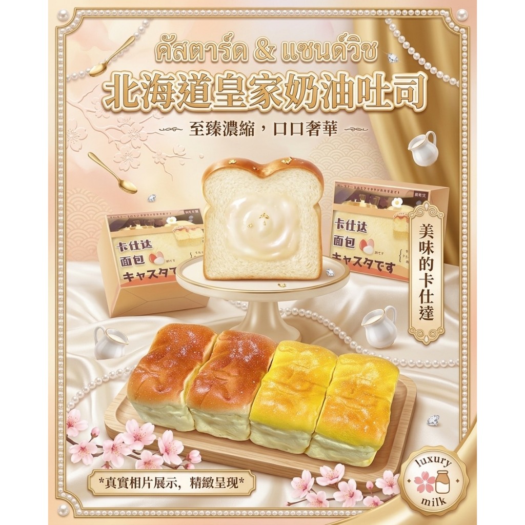 (ร้านคนไทยBKK)🔥Hachimi🔥 สกุชชี่ Custard แบรนด์แท้ เนื้อหนึบ สโลว์มากก Squishy Slow-Rebond