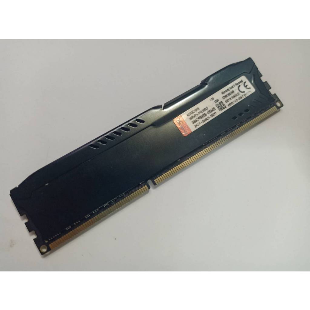 RAM Kingston HyperX FURY DDR3-Bus1600-8G รหัส HX316C10F/8 ซิงค์สีดำ