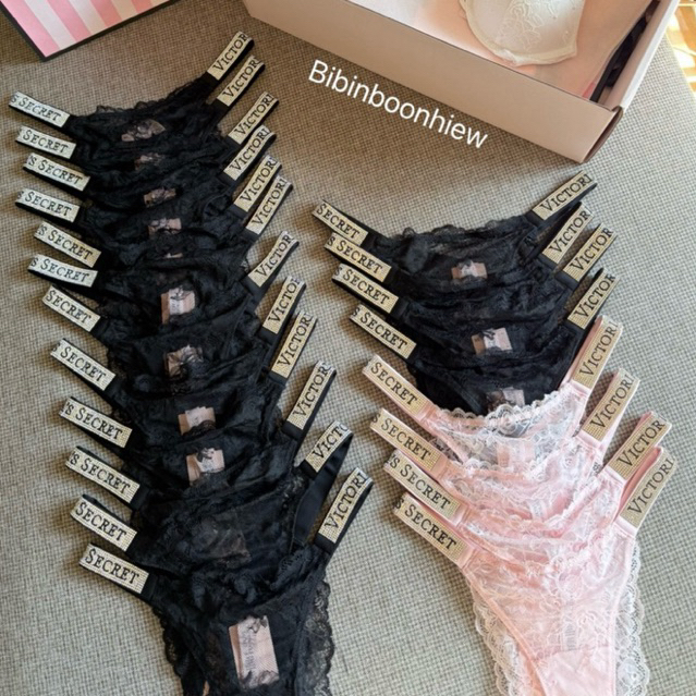 กางเกงใน Victoria’s Secret ขอบเพชร pre from macao🇲🇴
