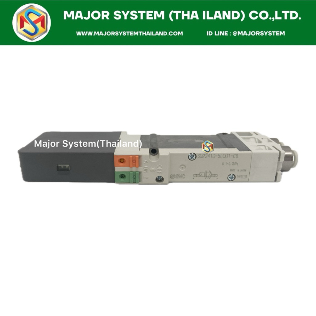 SMC SQ2241D-5LOD1-C6 โซลินอยด์วาล์วลม Solenoid Valve