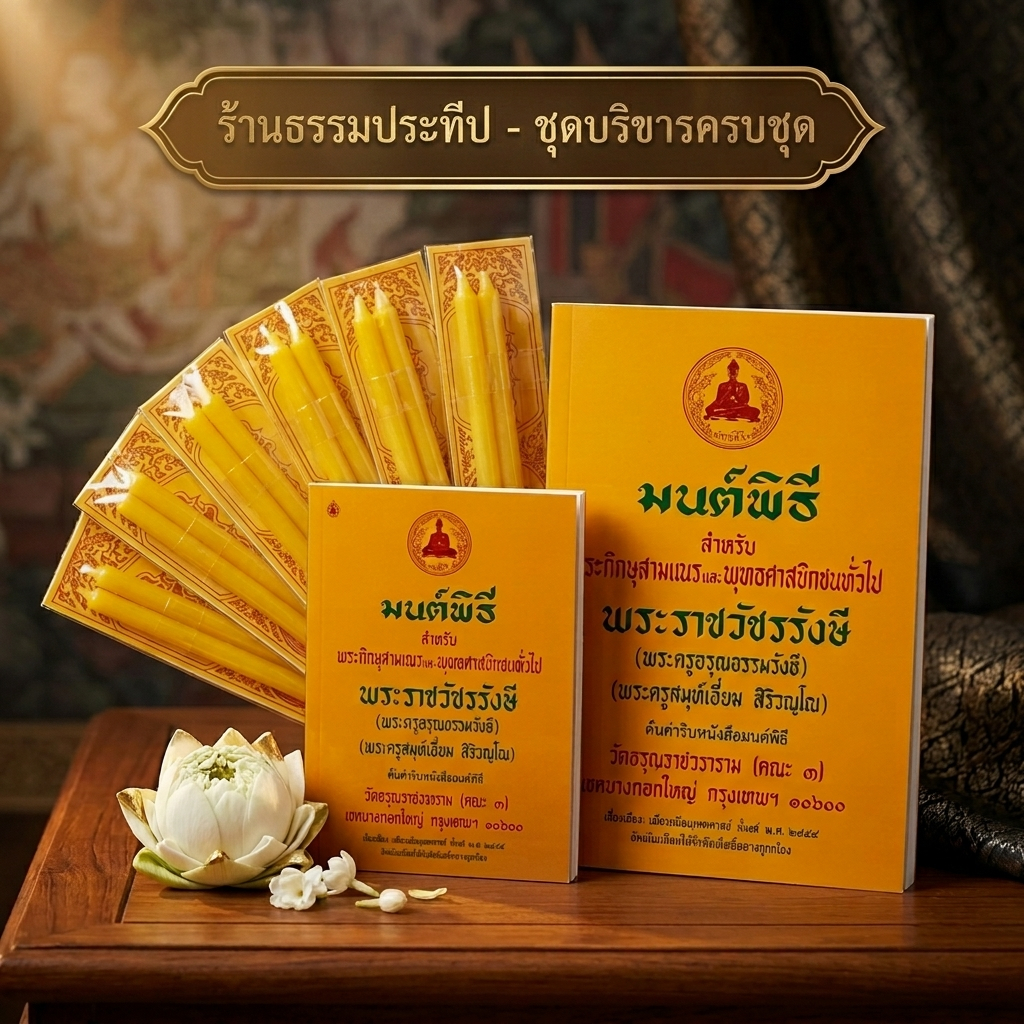หนังสือมนต์พิธี & สวดมนต์ | ขนาดเล็ก-กลาง | บทสวดมนต์ ธูปกล่อง | ขนาดพกพา สำหรับทำบุญ ปฏิบัติธรรม