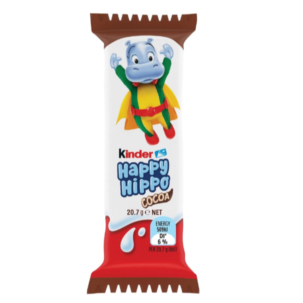 คินเดอร์ แฮปปี้ ฮิปโป 21 กรัม   Kinder Happy Hippo 21 grams