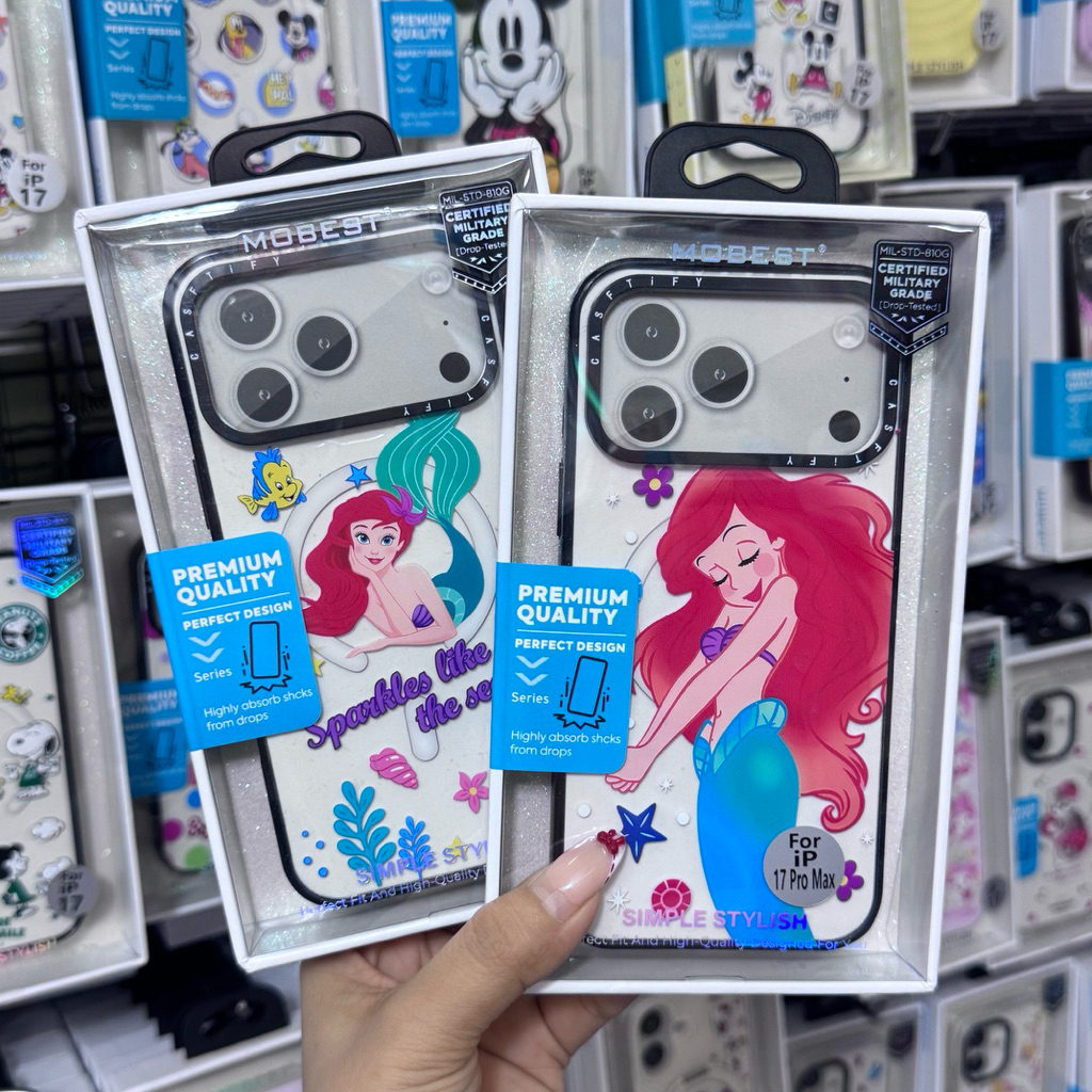 💥Mobest Case💥Mermaid Princess Ariel รองรับแม่เหล็กชาร์จ for IP17 IP17pro IP17promax IP15 IP16promax