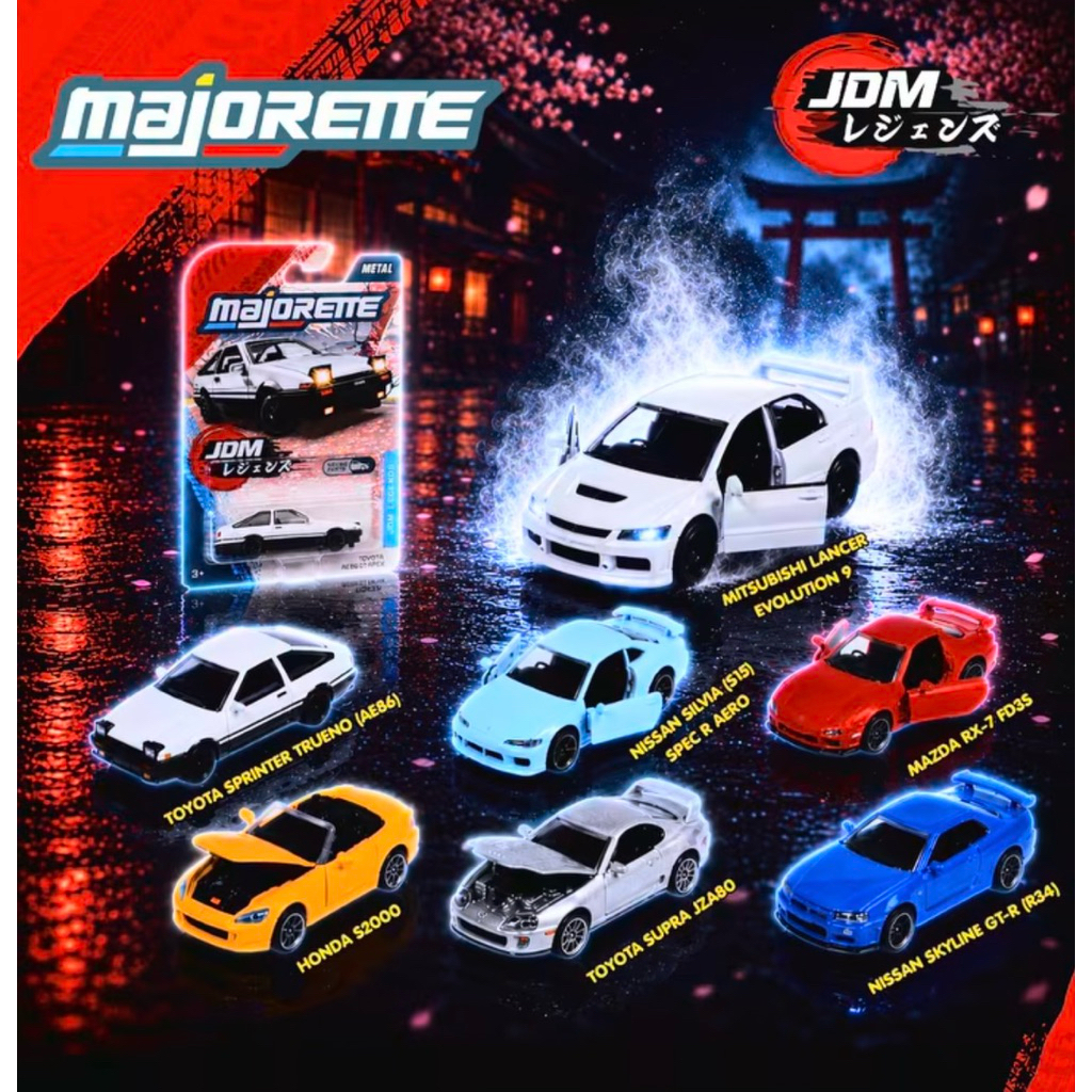 Majorette JDM Legensds Premium Cars Series 2026