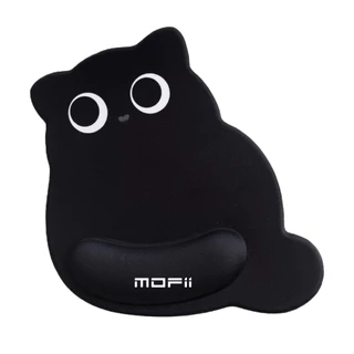 แผ่นรองเมาส์เพื่อสุขภาพ MOFii Wrist Rest Neko Pad ลายน้องแมวอ้วนสุดนุ่ม by Banana IT