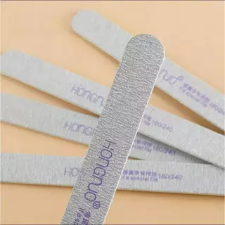 ตะไบบาง HONGNUO pack 50pcs. Thin File ทรงแคปซูล 180/240 grit พร้อมส่ง