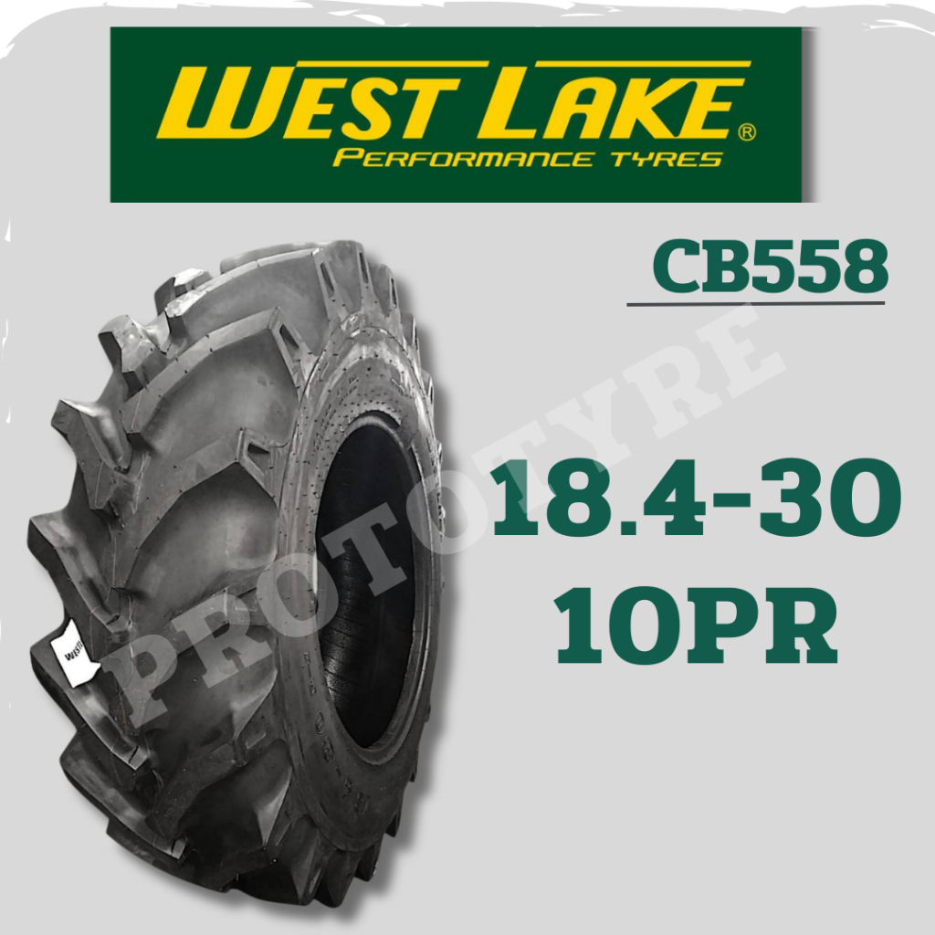 ยางรถไถ 18.4-30 10PR ยี่ห้อ WEST LAKE รุ่น CB558