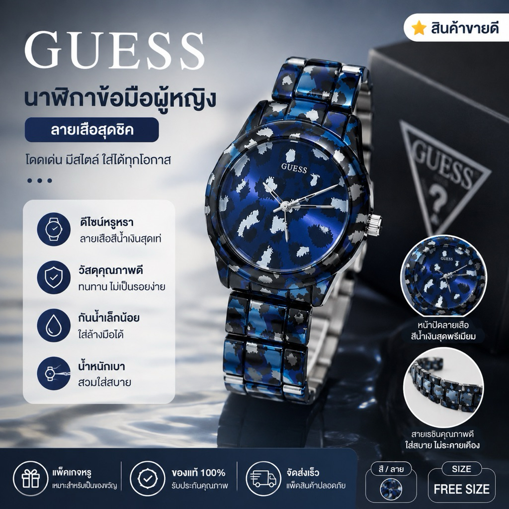 ส่งต่อนาฬิการ Guess ⌚️ ของแท้💯