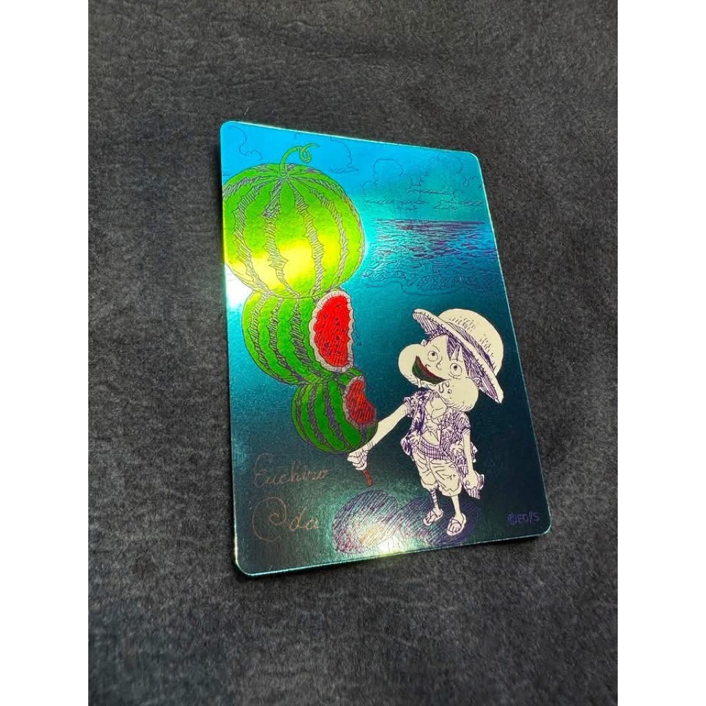 One Piece Card Eiichiro Oda
