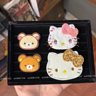 แผ่นแปะผมตีนตุ๊กแก Hello Kitty 🌸 แผ่นแปะหน้าม้า แผ่นติดผม แต่งหน้า ล้างหน้า กิ๊บติดผม ไม่กินผม น่ารัก