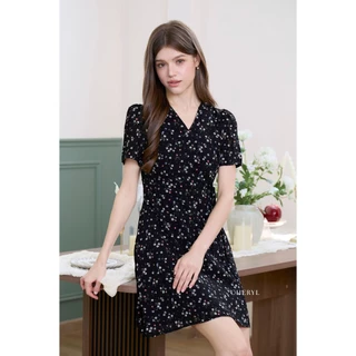 Cheryl brand - Lindsay Dress in Floral Print / เดรสสั้นพิมพ์ลายดอกไม้