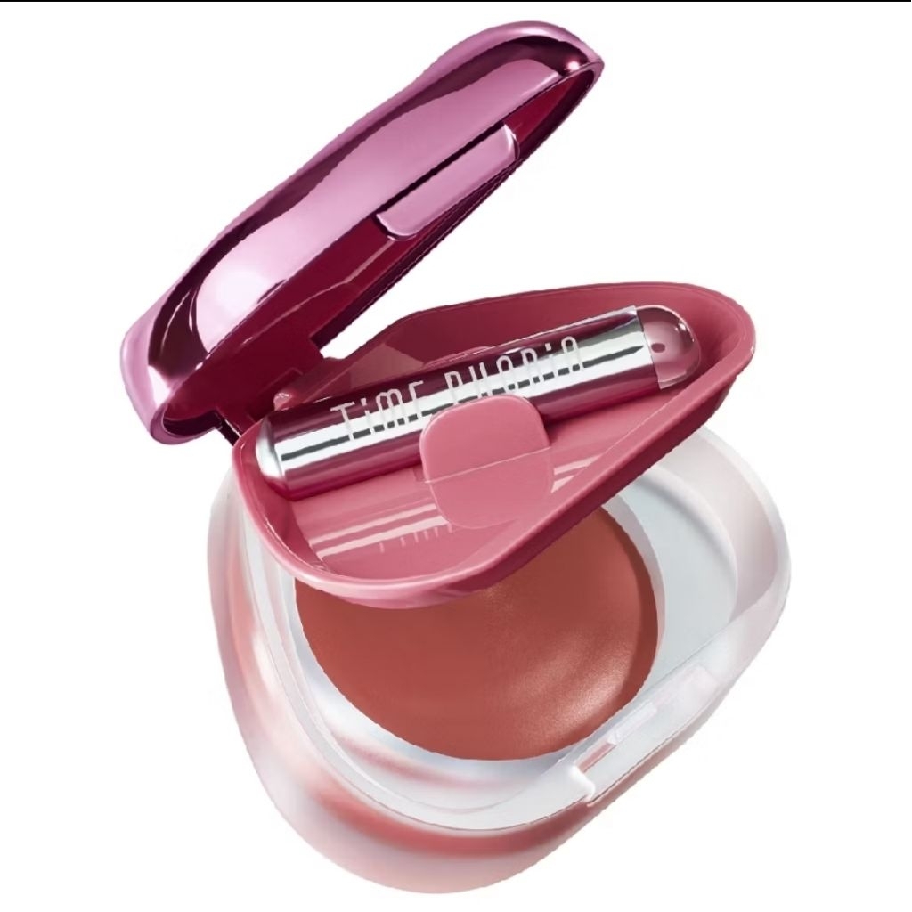 Time Phoria Orbita Lip And Cheek Blurring Pot  ไทม์ฟอเรีย ลิปแอนด์ชีค 4 กรัม.