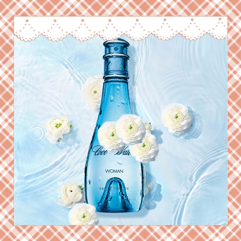 💕Cool Water Women Sea Rose EDT/Cool Water for Women EDT 100ml/Cool Wate for  Men 125ml