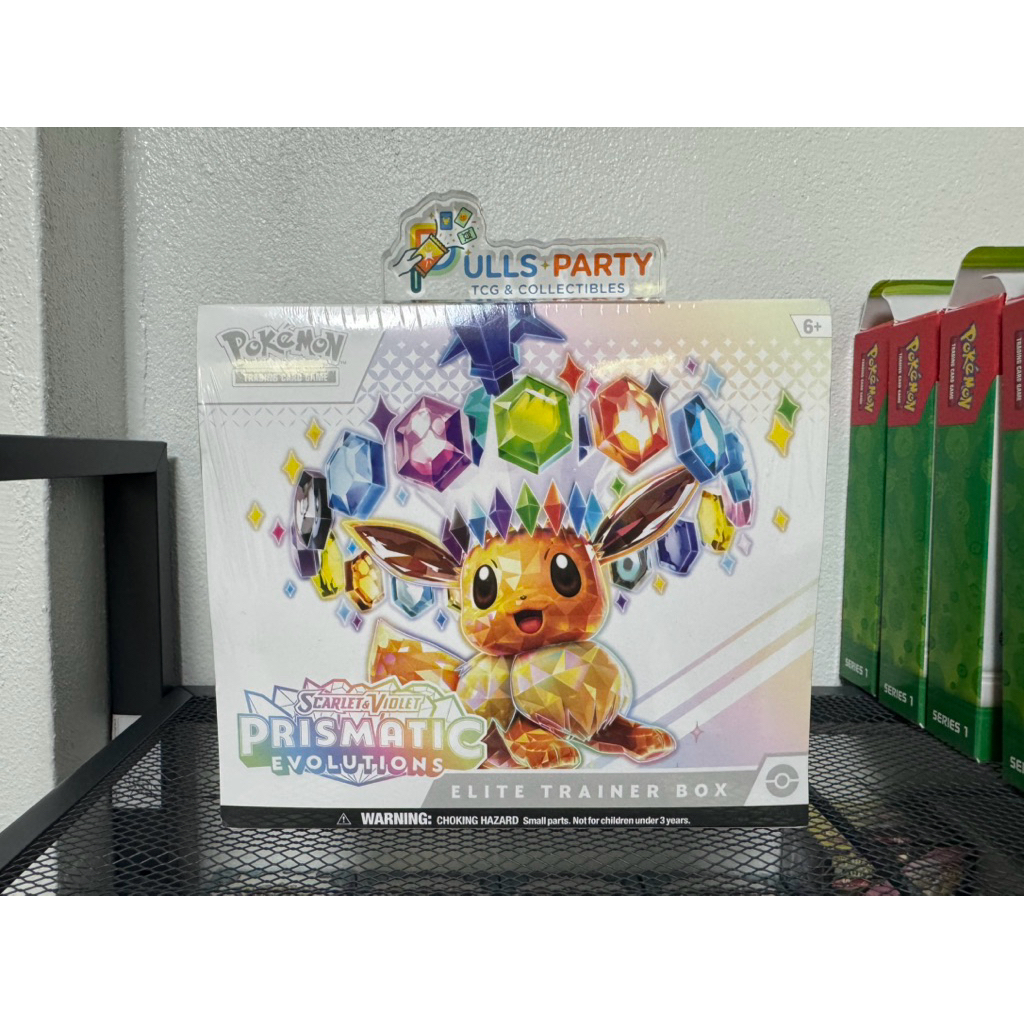 🎉 Pokémon TCG [ของแท้💯%] Prismatic Evolutions Elite Trainer Box (ETB) 🎉