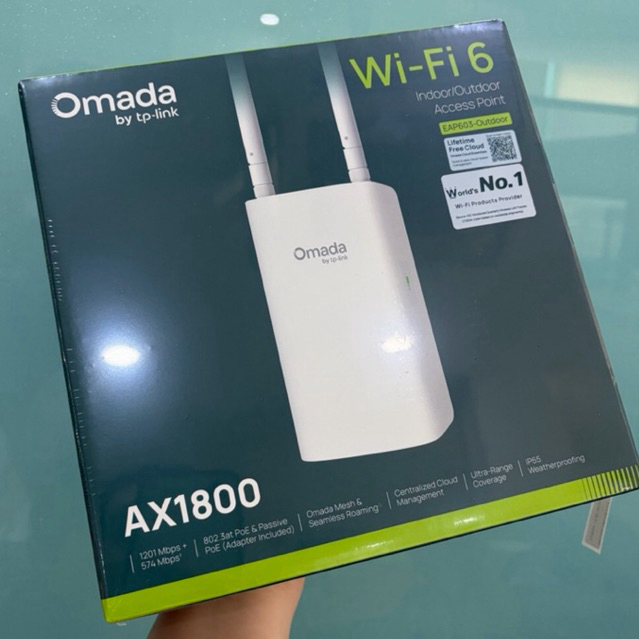 TP-LINK EAP603-Outdoor / EAP613 AP DB AX1800 Outdoor WiFi6 Ceiling Mount Access Point ประกันศูนย์