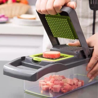 Eihome ชุดสไลด์ผักผลไม้ Vegetable Chopper & Multifunction Chopping Board สำหรับหั่นผัก ผลไม้