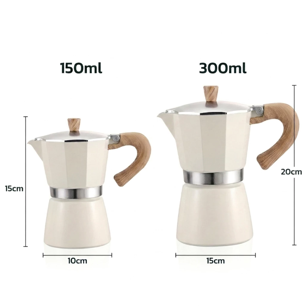 กาต้มกาแฟสด ขนาด 150ml 300ml ใช้งานกับเตาไฟฟ้า เตาแก็ส เตาแคมป์ปิ้ง ชงได้หลายเมนู  Tham coffee thumbnail 10