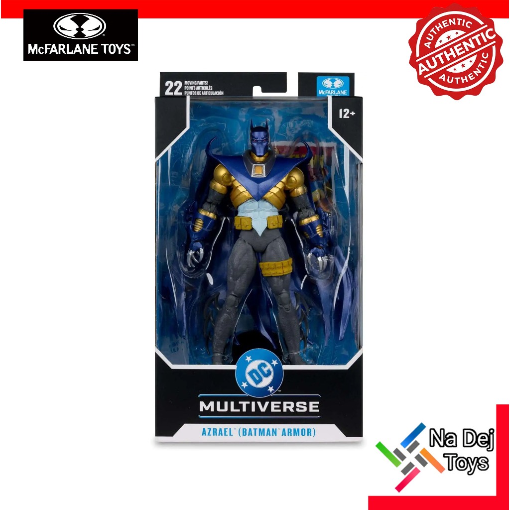 Azrael Batman Armor DC Multiverse McFarlane Toys 7" Figure อัซราเอล แบทแมน อาเมอร์ ดีซีมัลติเวิร์ส ข
