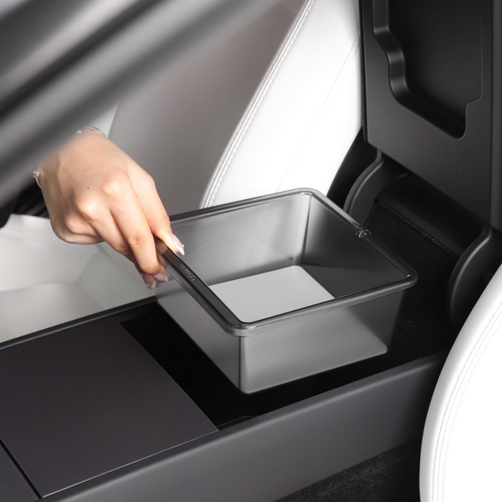 Center Console Storage Box For Tesla