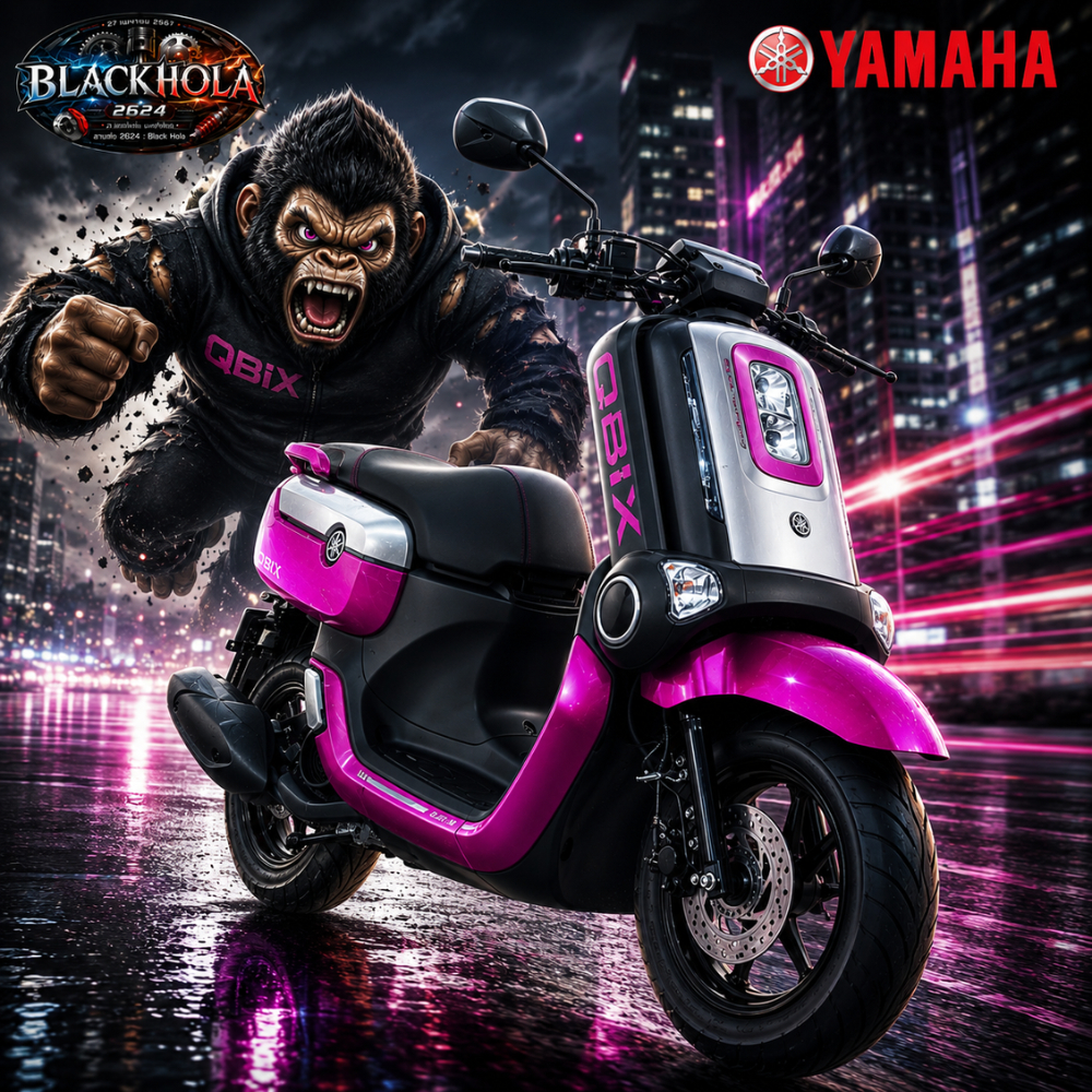 ชุดสี คิวบิก แฟริ่ง ชิ้นส่วน  YAMAHA QBIX QBIX125 สีชมพู ปี2018 ของแท้ศูนย์ YAMAHA