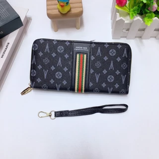 LDD681#กระเป๋าสตางค์ใบยาว มีช่องใส่บัตรหลายช่อง กระเป๋าสตางค์หญิงกระเป๋าสตางค์ใบยาว