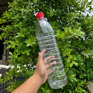 98 ใบ ขวด 1500ML ปาก30 สีใส กลมคลื่น พร้อมฝาหลายสี