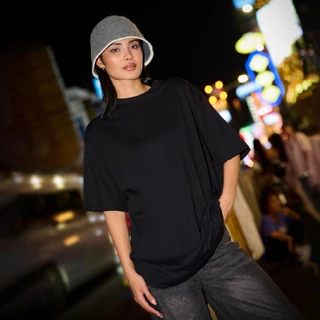 ห่านคู่ เสื้อยืดคอกลม ทรง Oversize รุ่น Maxx