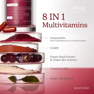 (1 ซอง 30 แคปซูล) IN U AstaNext + Dietary Supplement Product - Refill