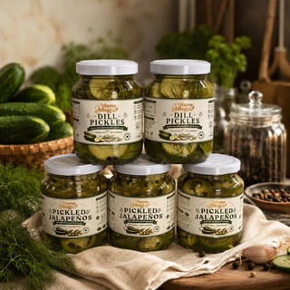 Dill Pickles แตงกวาดอง 360g homemade