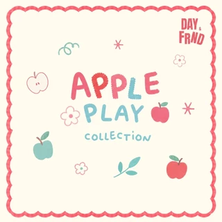 (พร้อมส่ง) Apple Play romper (Unisex) AM01
