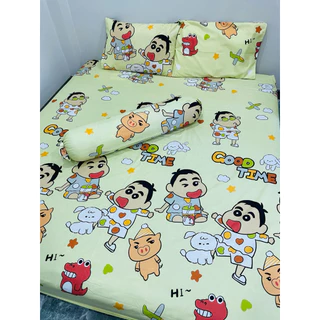 ผ้าปูที่นอนครบเซต 3.5\5\6ฟุต ⭐️ มุมที่นอน 10 นิ้ว ลายการ์ตูนน่ารัก เก็บเงินปลายทาง