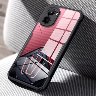 Infinix GT 50 Pro 5G/Infinix GT 50Pro(ส่งในไทย)เคสกันกระแทกขอบสีหลังใสInfinix GT50 Pro 5G/infinix GT 50 Pro 5Gตรงรุ่น
