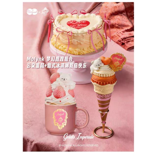 ส่งด่วน🛵💨แท้💯% MOLYNK SQUISHY CAKE SERIES The Wishful Bite Cake สกุชชี่เค้กสุดฮิต🎂